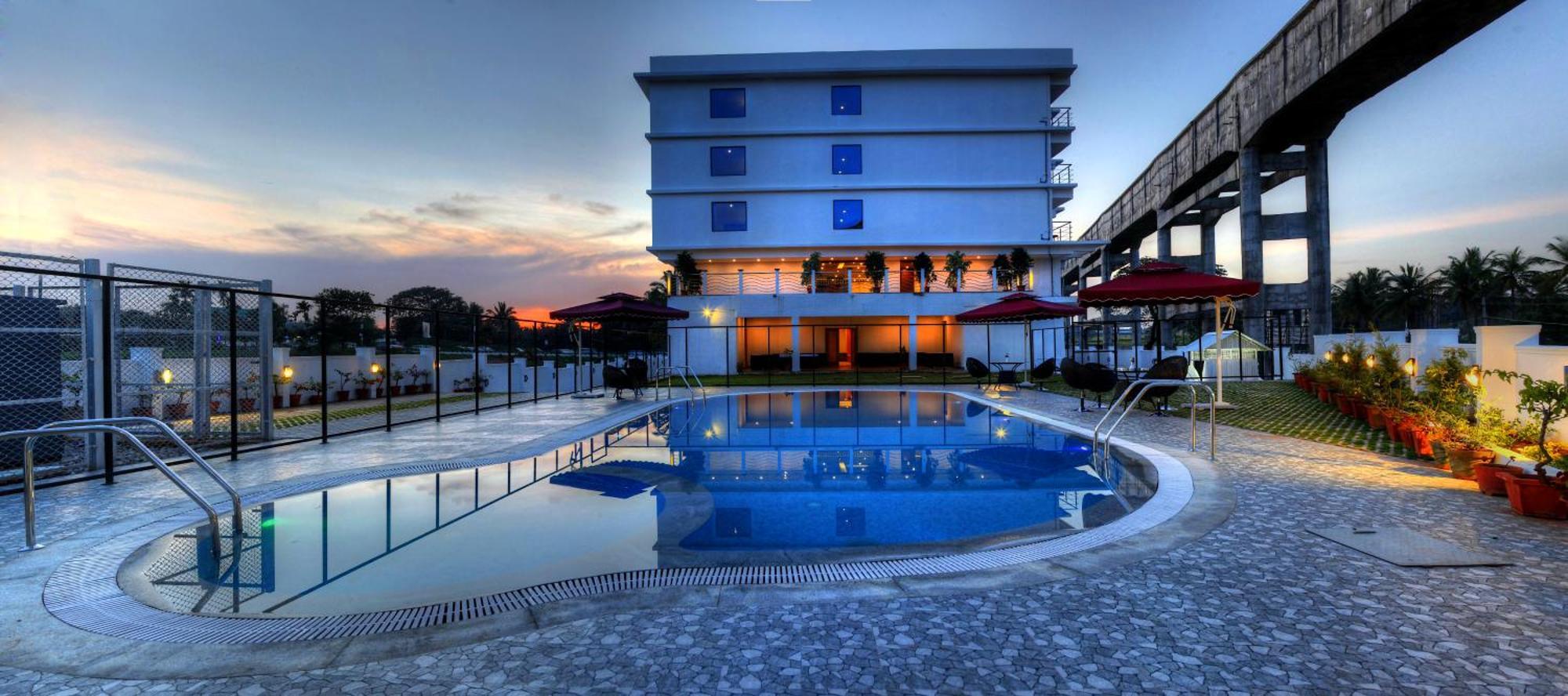 The Atrium Boutique Hotel Mysore Exterior foto